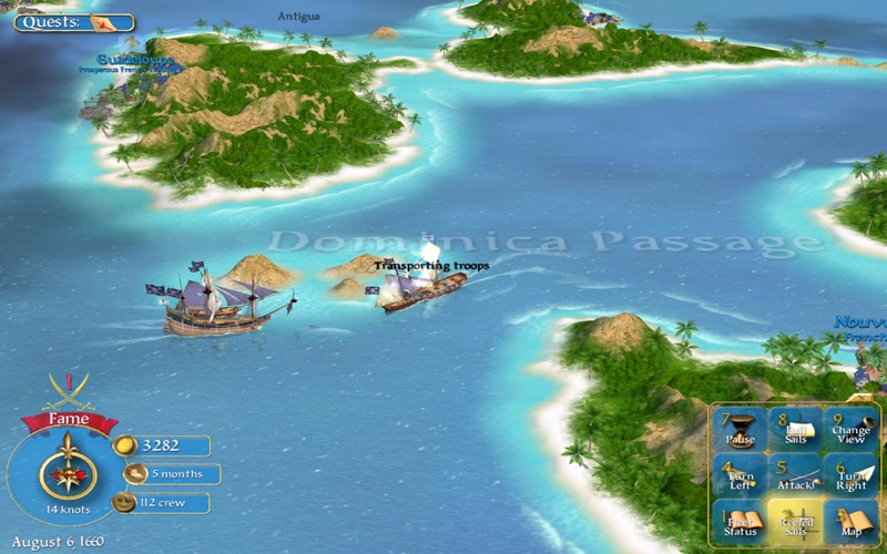 Sid Meier's Pirates! for iOS, 2017
