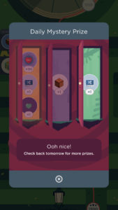 Pick-the-door daily bonus